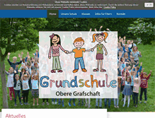 Tablet Screenshot of grundschule-gelsdorf.de
